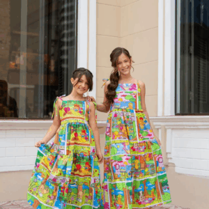 Vestido Longo Story Color – Helokid